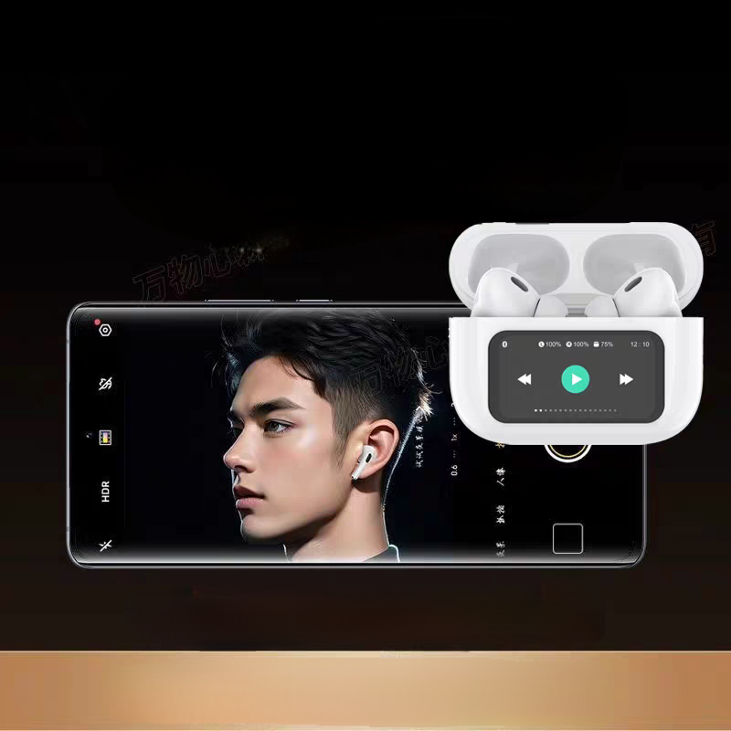 AUDIFONO INALAMBRICO CON PANTALLA